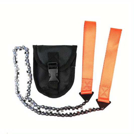 Sawteeth Survival Chain Saw for Camping and Emergency Use