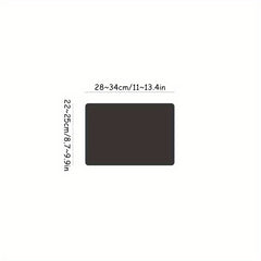 Space Cloth Double sided Embroidered Polyester Computer Case