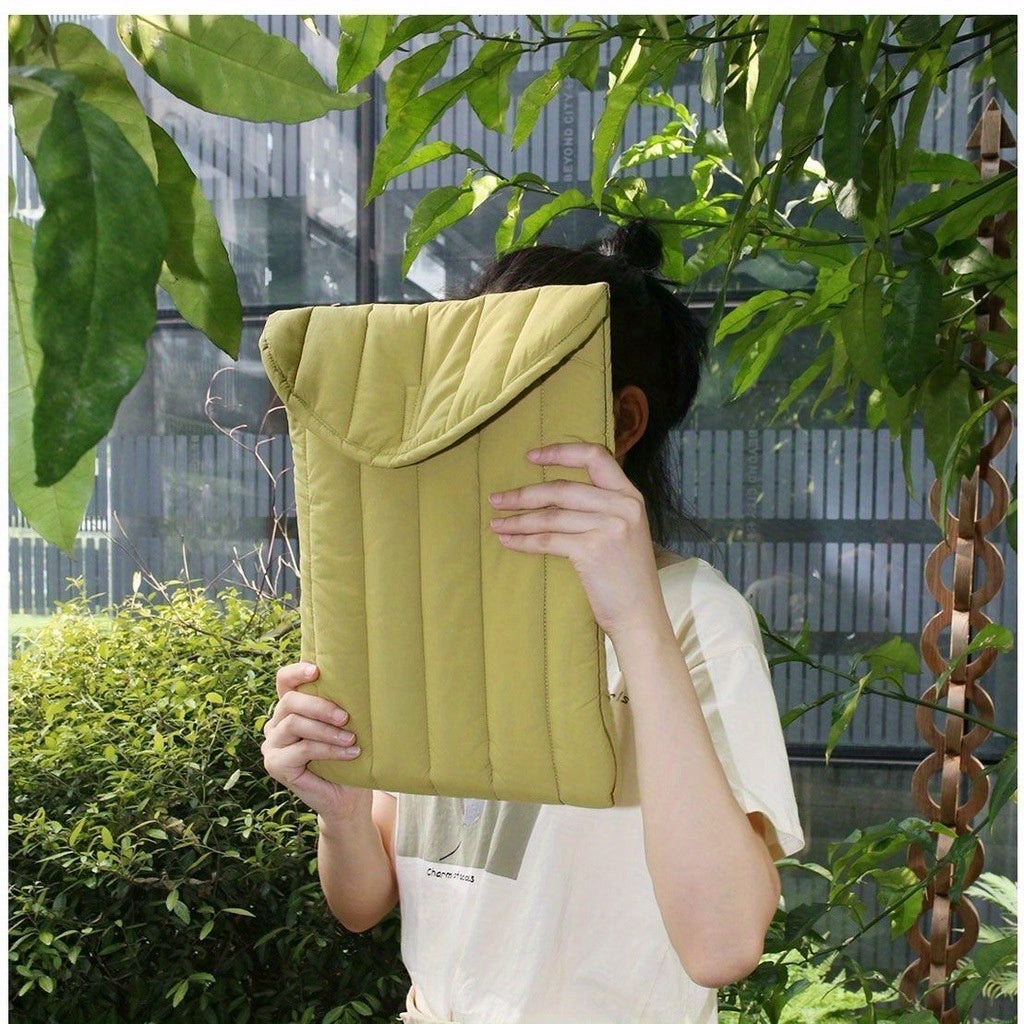 Space Cloth Double sided Embroidered Polyester Computer Case