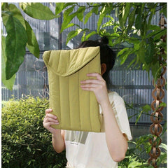 Space Cloth Double sided Embroidered Polyester Computer Case
