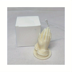 Prayer Shaped Scented Candle Table Photo Prop for Family Room Decoration