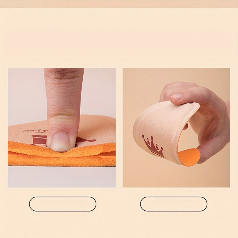 4pcs Women High Heels Forefoot Pads Non-slip Insoles Foot Care Shoe Pads