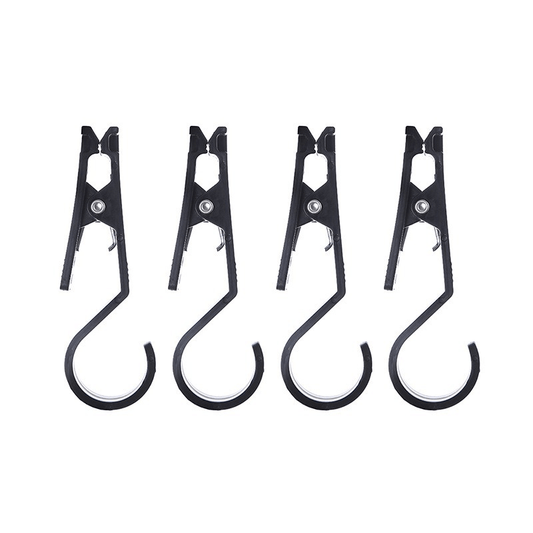 4pcs Portable Tent Cloth Clip Hooks Non Slip Fabric Clip Camping Kitchen Accesso
