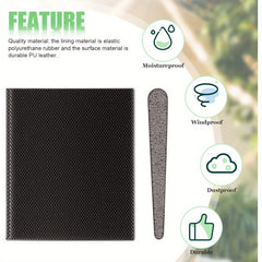 6pcs Adhesive Corner Seals Weather Stripping Draft Stopper Foam