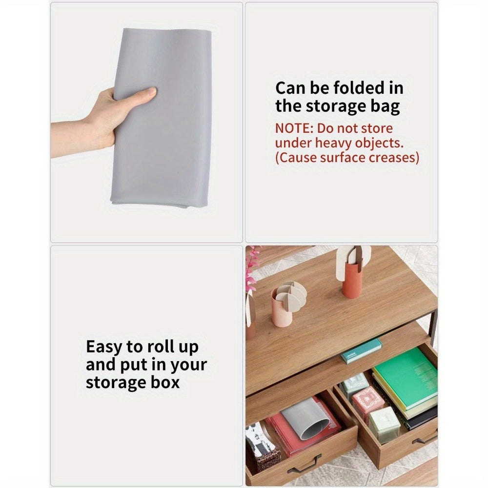 Large 70x50cm Non-Stick Silicone Craft Mat for Epoxy Resin Painting