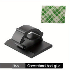 10pcs Cable Clips Adhesive Keep Cords Organized Home Office Storage