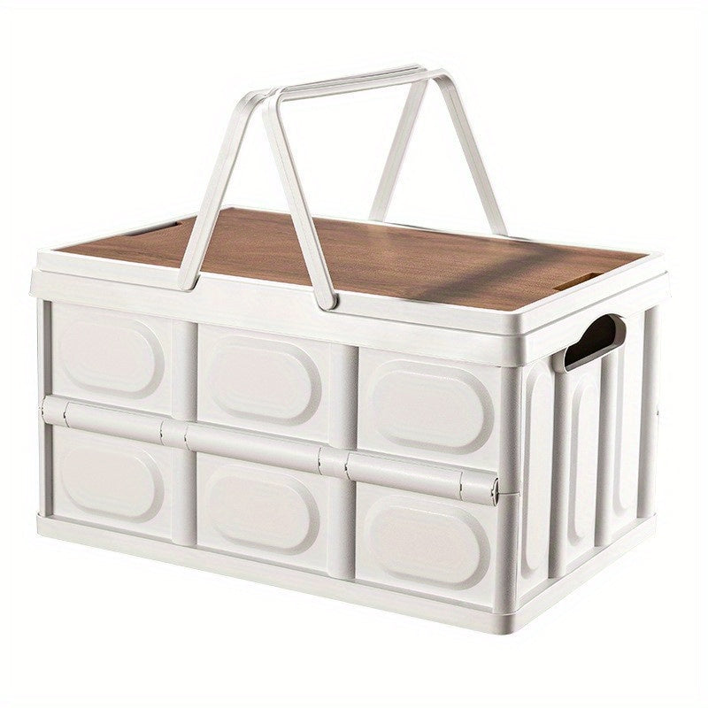 Car Storage Box Camping Storage Artifact Field Table Folding Box