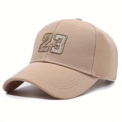Number 23 Baseball Cap For Basketball Fans Outdoor Sun Hat