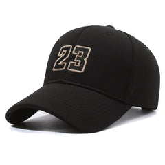 Number 23 Baseball Cap For Basketball Fans Outdoor Sun Hat