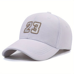 Number 23 Baseball Cap For Basketball Fans Outdoor Sun Hat