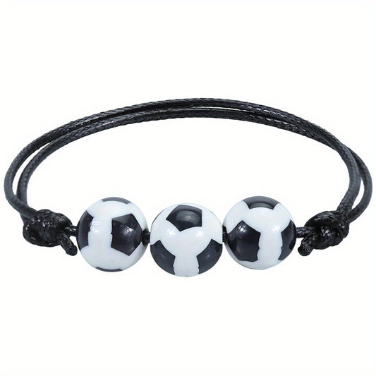 Sports Theme Charm Bracelets Basketball Football Baseball Volleyball Bracelet