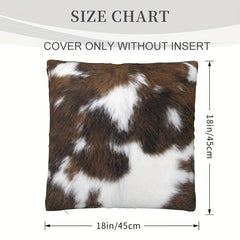 Square Sofa Cushion Throw Pillow Cover 45 x 45 cm for Home Sofa Bed