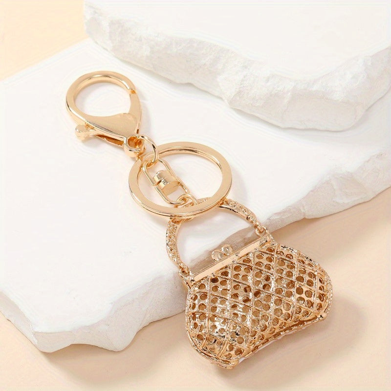 Mini Handbag Pendant Keychain for Car Keys Backpacks Wallets