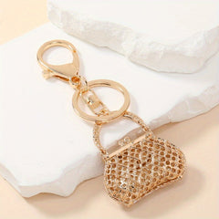 Mini Handbag Pendant Keychain for Car Keys Backpacks Wallets