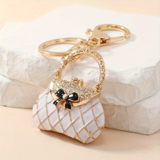 Mini Handbag Pendant Keychain for Car Keys Backpacks Wallets