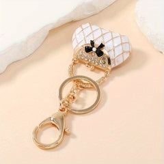 Mini Handbag Pendant Keychain for Car Keys Backpacks Wallets