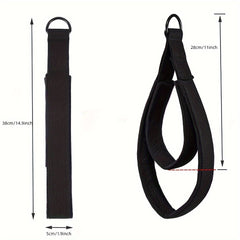 Comfort Double Loop Pilates Straps D ring Yoga Handle Rope
