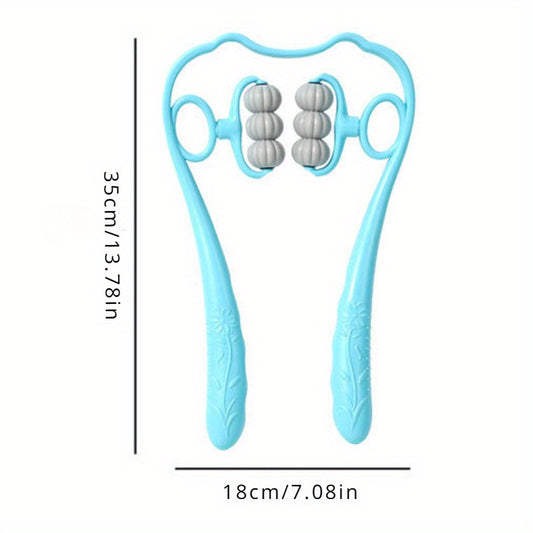 Manual Neck Massager Roller for Neck and Shoulder Massage