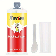 100g Stainless Steel Casting Glue AB Glue for Metal Repair with Gift Tool