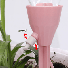6pcs Lazy Automatic Flower Watering Device Balcony Flower Pot Timed Dripper