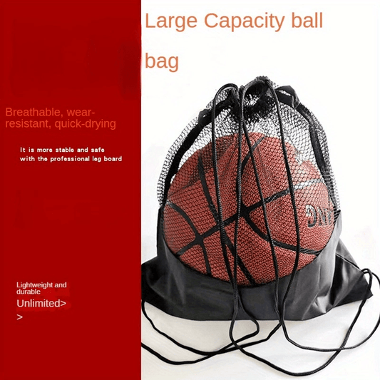 Functional Football Accessory Storage Bag Outdoor Backpack