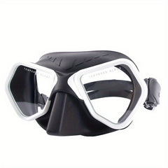 Professional Diving Goggles Tempered Glass Lens Silicone Diving Goggles