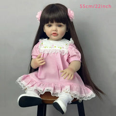 Soft Silicone Reborn Doll Lifelike Realistic Princess Art Doll