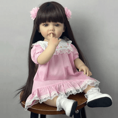 Soft Silicone Reborn Doll Lifelike Realistic Princess Art Doll