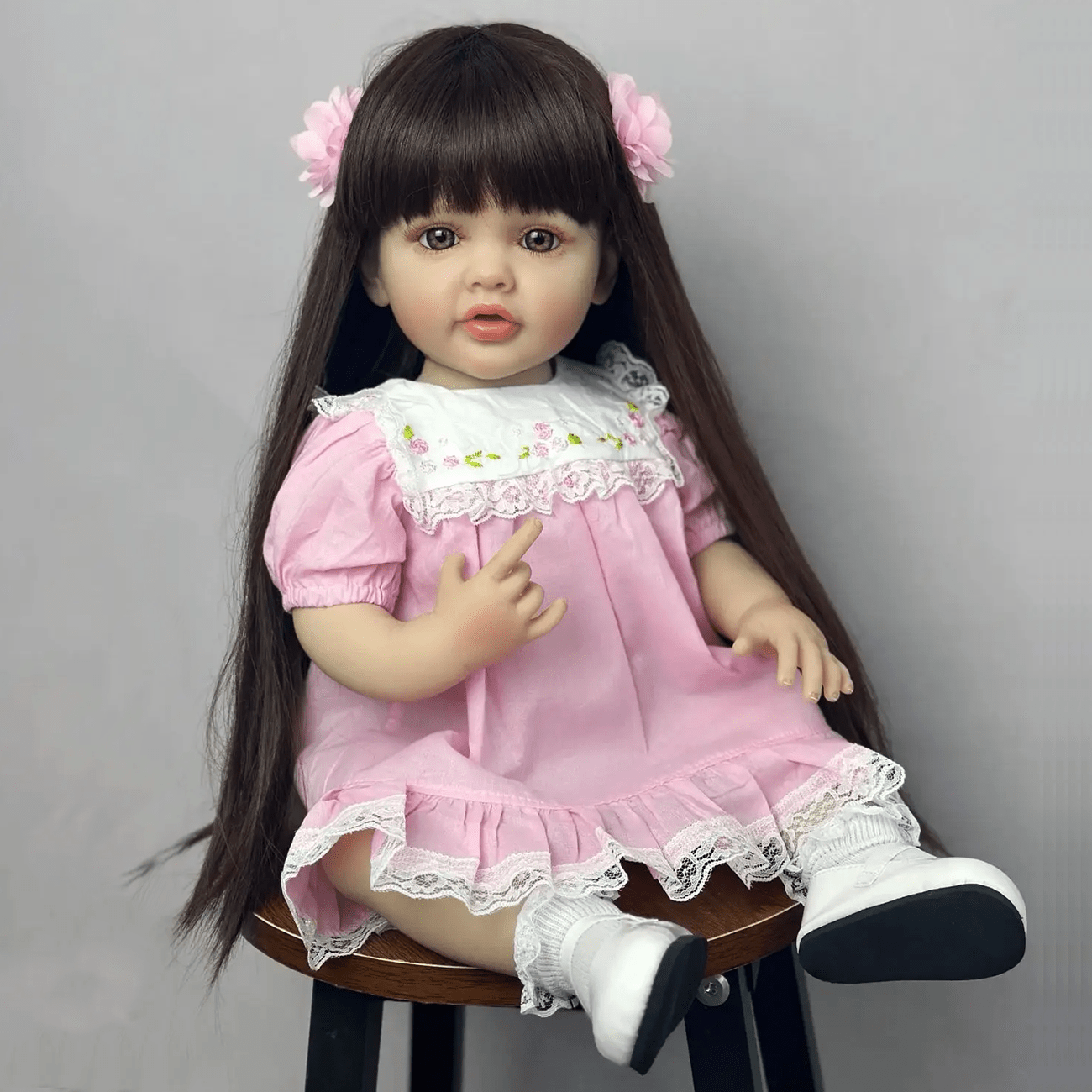 Soft Silicone Reborn Doll Lifelike Realistic Princess Art Doll