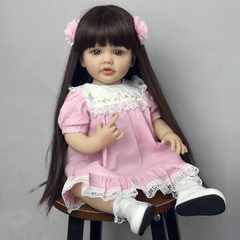 Soft Silicone Reborn Doll Lifelike Realistic Princess Art Doll