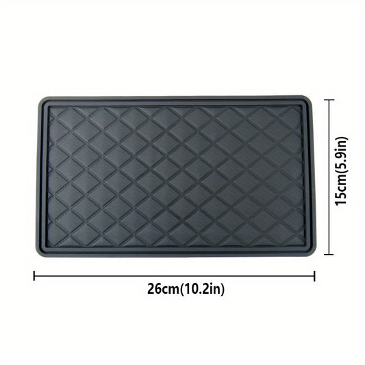 Car Perfume Ornaments Plaid Non-slip Storage Mats Car Decoration Supplies
