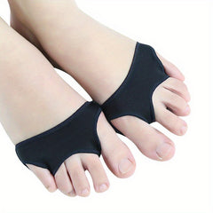 2 Pieces 3 Hole SEBS Cloth Forefoot Pad Women High Heels Half Size Pads