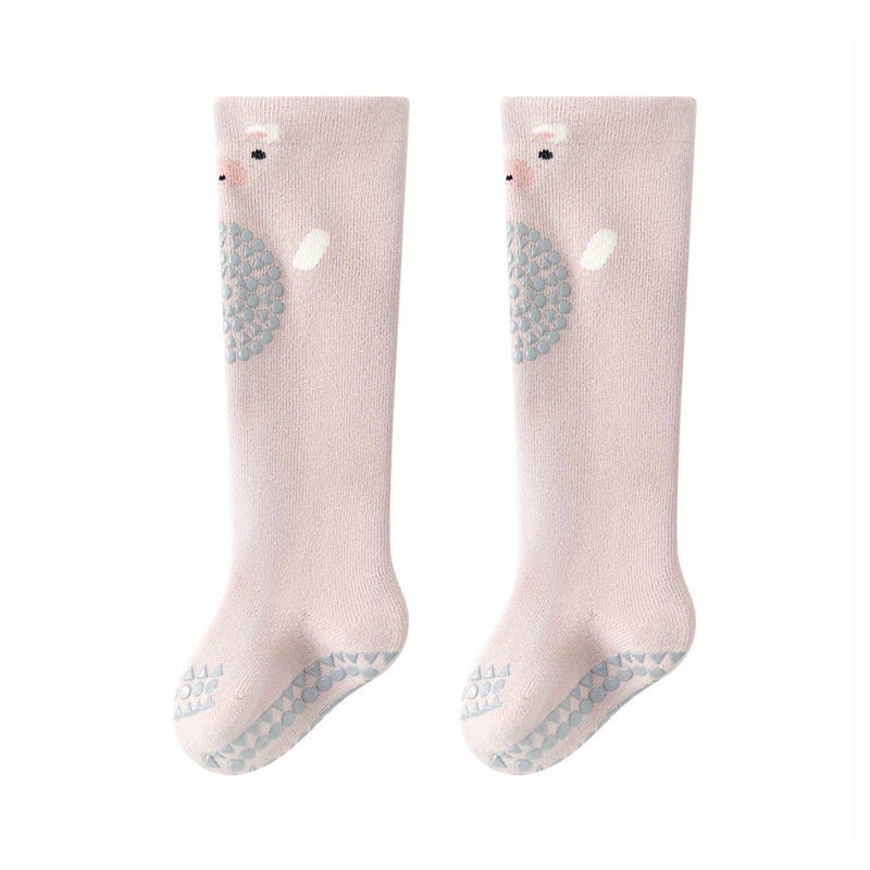 Baby Knee Socks Soft Elastic Non-slip Warm Stockings