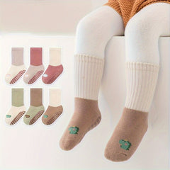 3 Pairs Baby Cartoon Pattern Socks