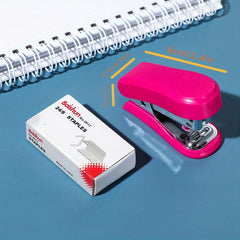 Mini Stapler Cartoon Style Small Size Cute Primary School Student Gift Stationer