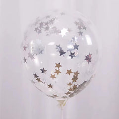 20pcs Star Confetti Latex Balloons for Wedding Birthday Party Decorations