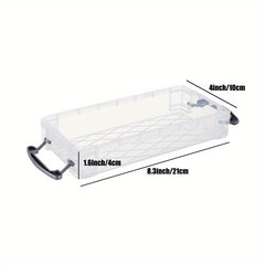 Plastic Pencil Box Large Capacity Case Transparent Sketch Marker