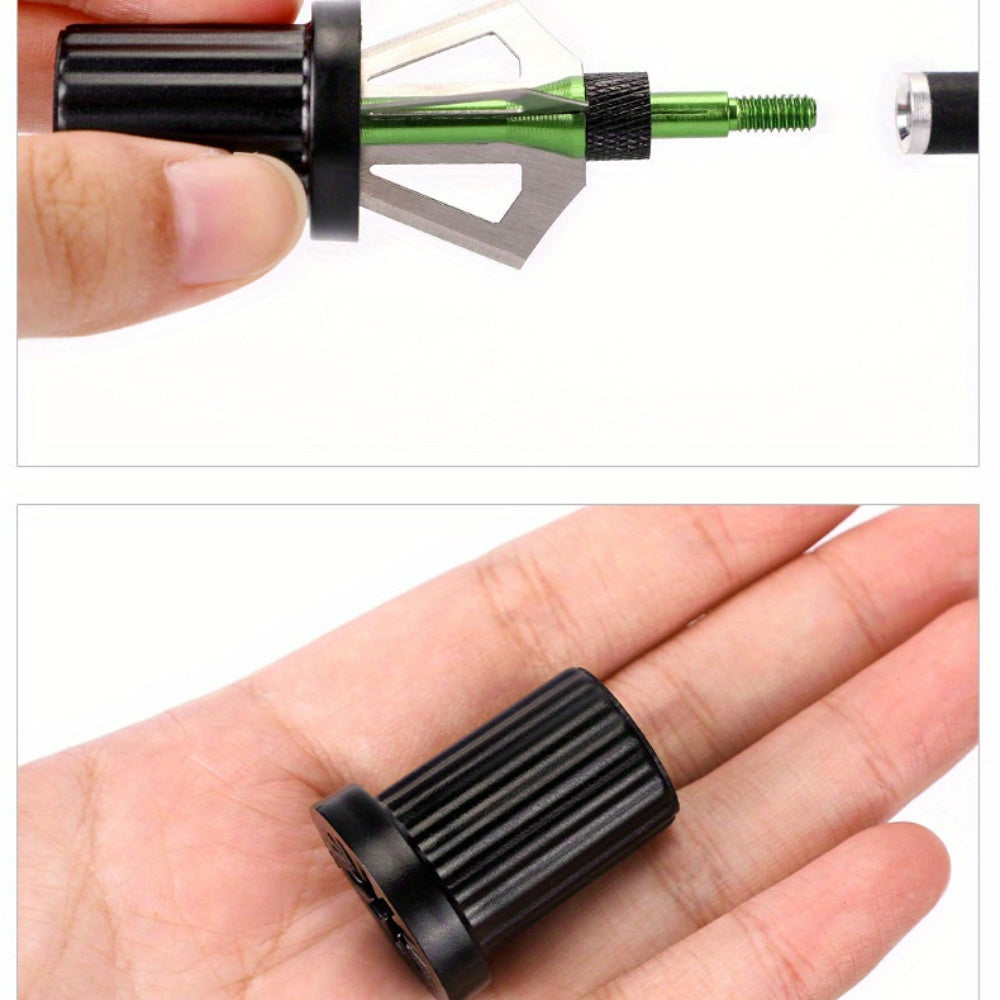 4pcs Archery Broad Head Wrench Petal Shaped Finger Friendly Lightweight