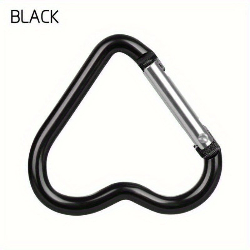 Heart Shape Carabiner Storage Hook Mini Metal Buckle Clip