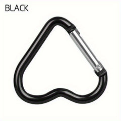 Heart Shape Carabiner Storage Hook Mini Metal Buckle Clip