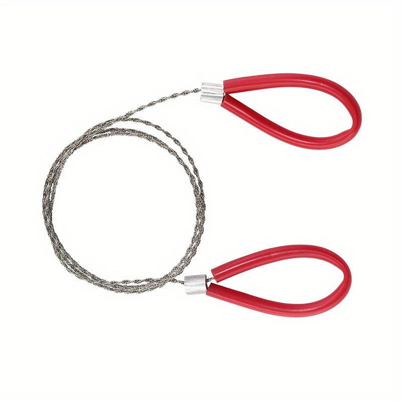 2pcs Stainless Steel Wire Saw for Camping