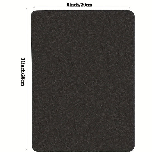 5pcs Self-adhesive Leather Repair Patches Adhesive Backing Thickened Leather