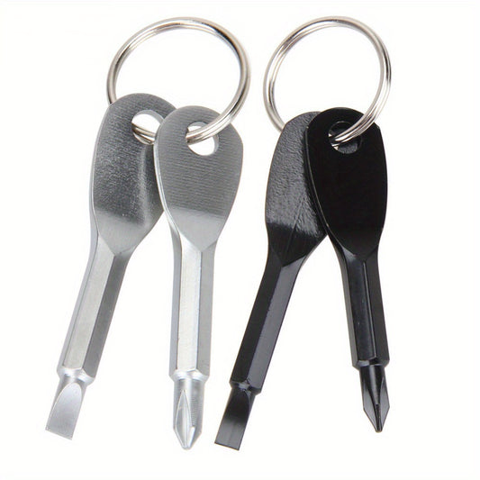 Outdoor Portable Key Chain Screwdriver Travel Kits