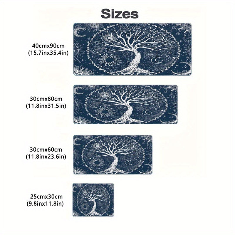 Tree of Life Mouse Pad Non Slip Base for Office Computer Laptop Gaming