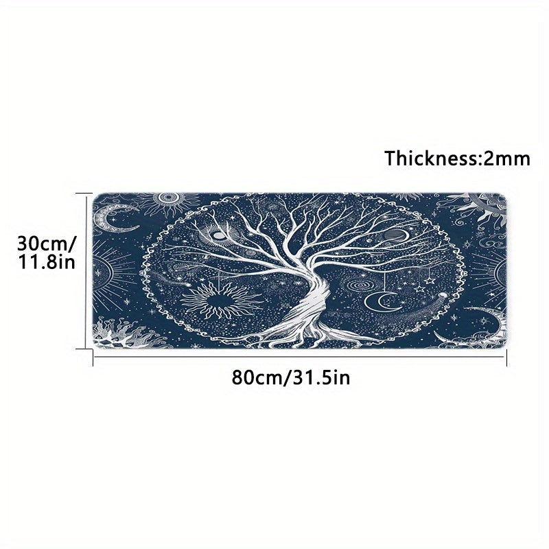 Tree of Life Mouse Pad Non Slip Base for Office Computer Laptop Gaming