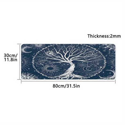 Tree of Life Mouse Pad Non Slip Base for Office Computer Laptop Gaming