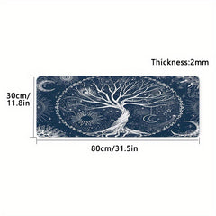 Tree of Life Mouse Pad Non Slip Base for Office Computer Laptop Gaming