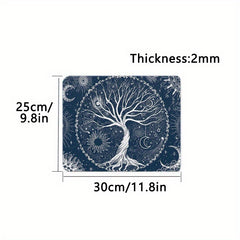 Tree of Life Mouse Pad Non Slip Base for Office Computer Laptop Gaming