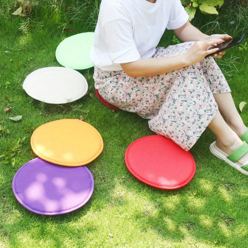 Portable Beach Camping Seat Mat Round Small Picnic Mat Outdoor Folding Seat Cush