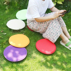 Portable Beach Camping Seat Mat Round Small Picnic Mat Outdoor Folding Seat Cush
